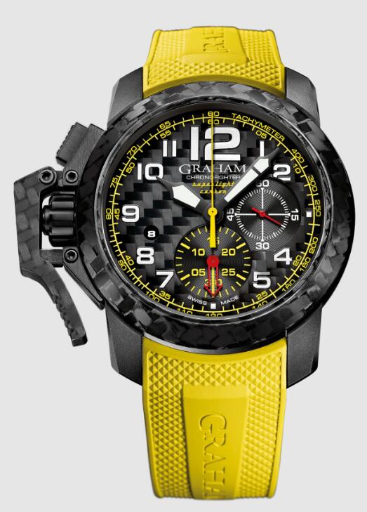 Replica Graham Watch 2CCBK.B15A CHRONOFIGHTER SUPERLIGHT CARBON YELLOW